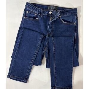 Monkey Ride Jeans Original Vintage Dark Wash Skinny Women Size 7/28 🔥👖 Y2K